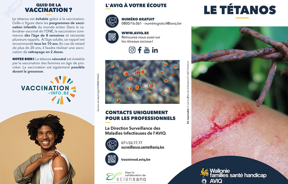 Image d'illustration Brochure "Le Tétanos"